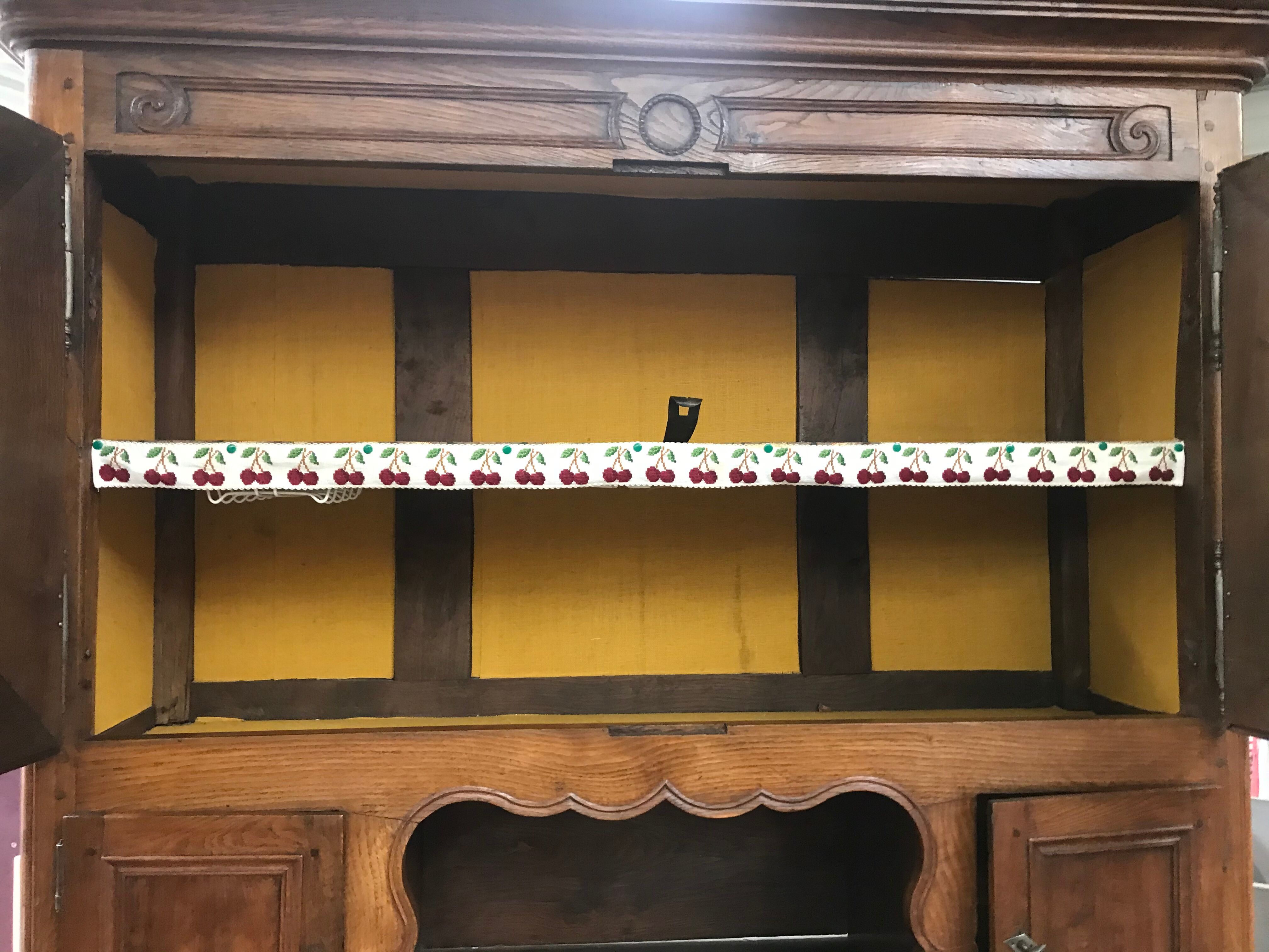 Louis XV era croat in solid oak