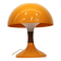 Space age table lamp by Bent Karlby for Ask Belysning, Denmark 70s