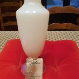Sèvres Crystal Vase in Soapy Opaline Color, Very Good Condition