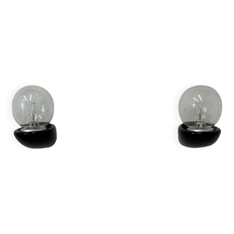 Pair of 2 Sphinx Holland ceramic wall lamps , 1980s