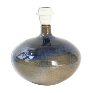 Pied de lampe en grès