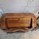 Vintage curved slope secretary