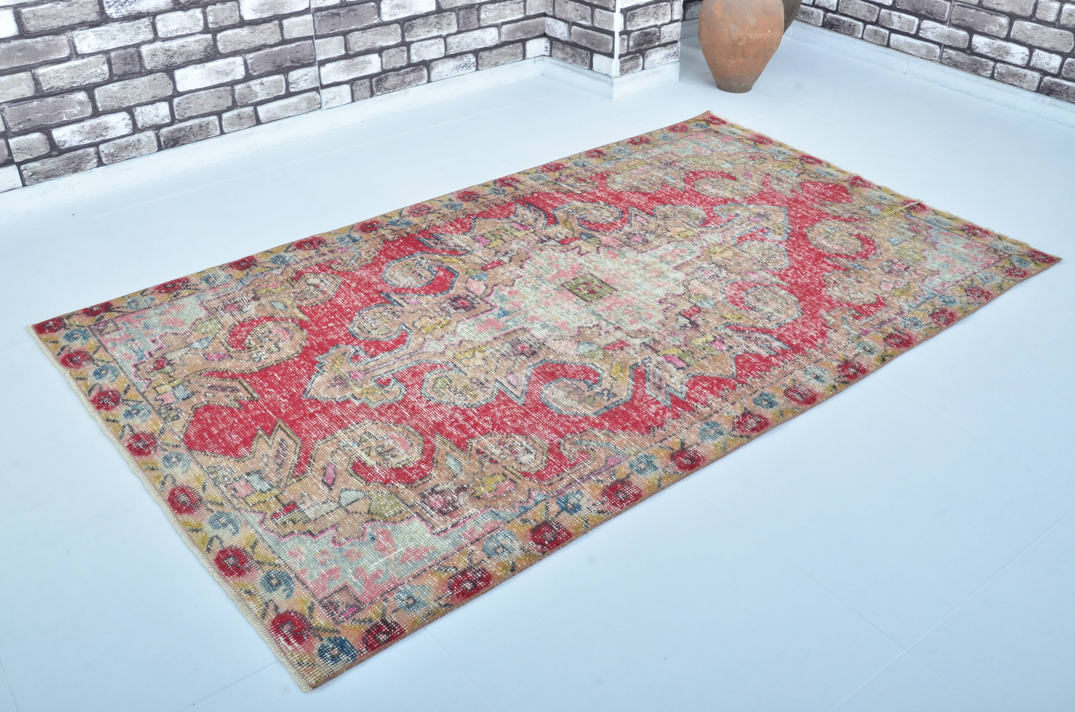 Oushak Geometric Vintage Carpet sku 3132