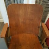 Vintage cinema seat