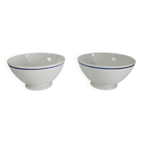 Set of 2 Sarreguemines bowls