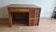 Bureau vintage administratif – noyer massif avec tiroirs