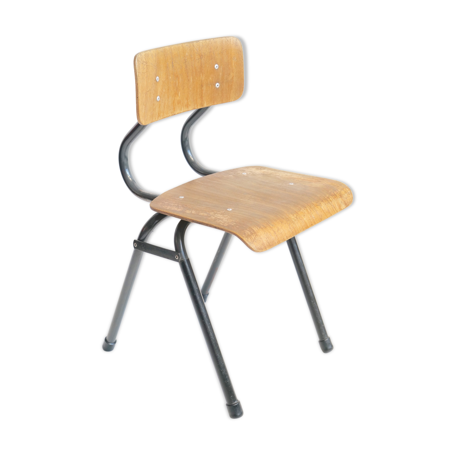 Vintage school deco children's chair