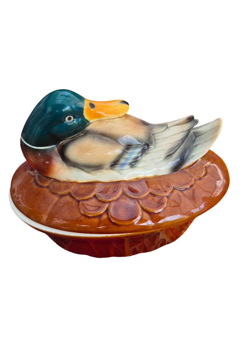 terrine of baked clay duck