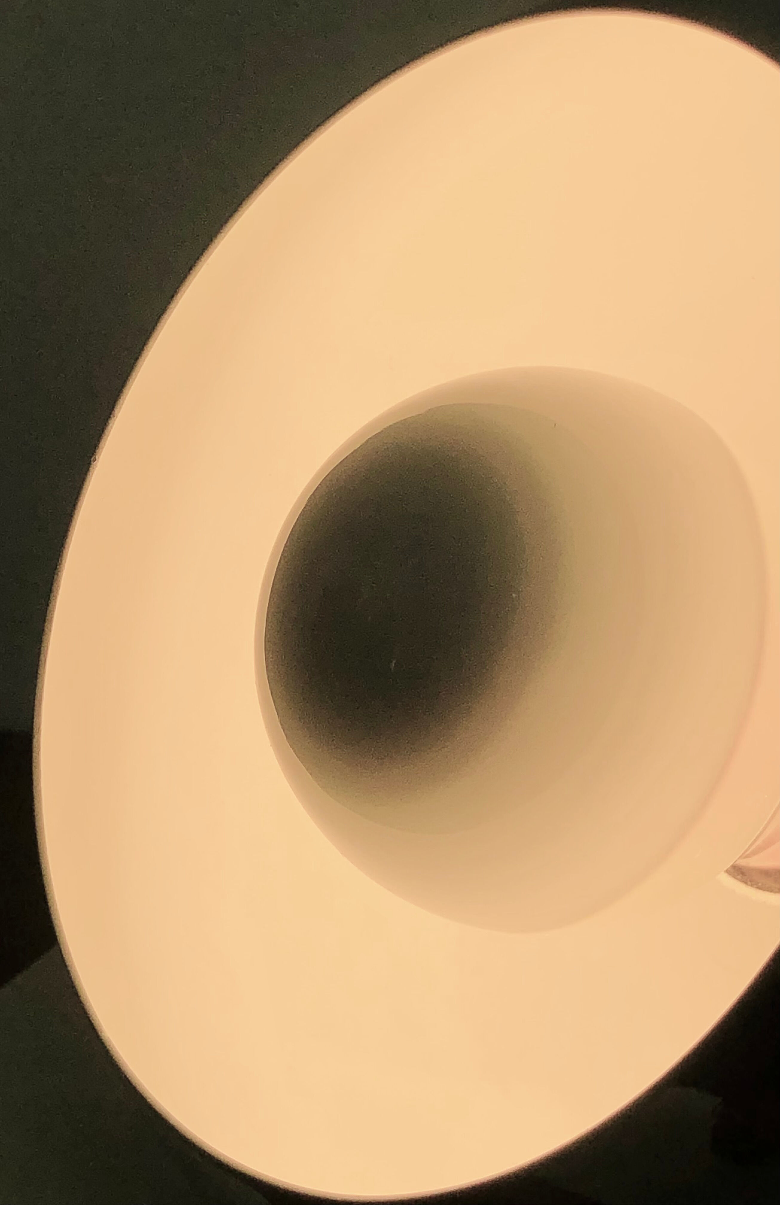 Eyeball table lamp, Italy 1970s