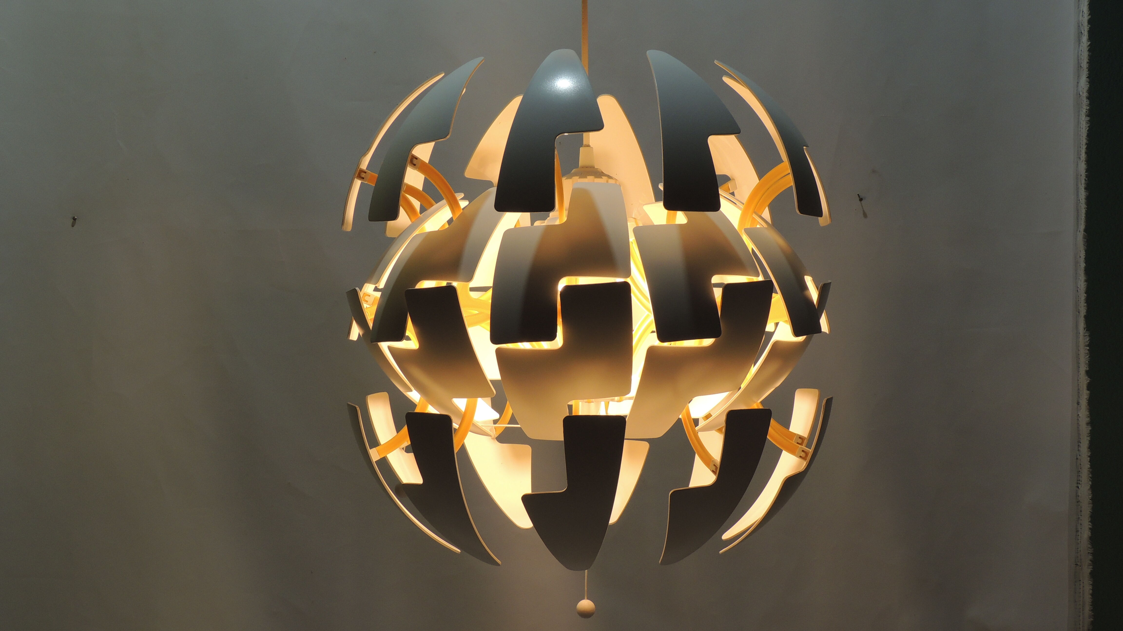 Hanging chandelier IKEA PS 2014 stars war Design by David Wahl