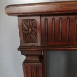 Mahogany console