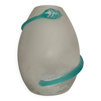 Vase “Scavo” Murano glass paste