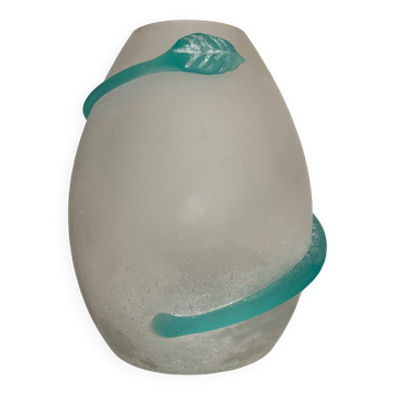Vase “Scavo” Murano glass paste