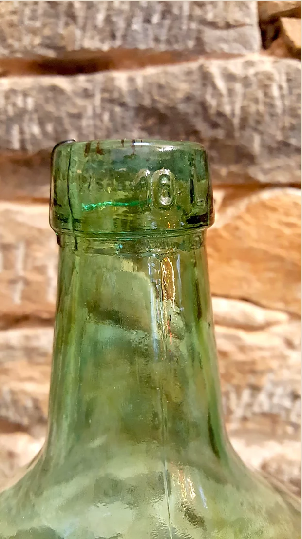 Green demijohn 10l