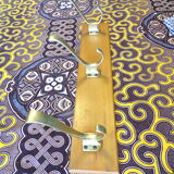 Vintage coat rack 3 hooks