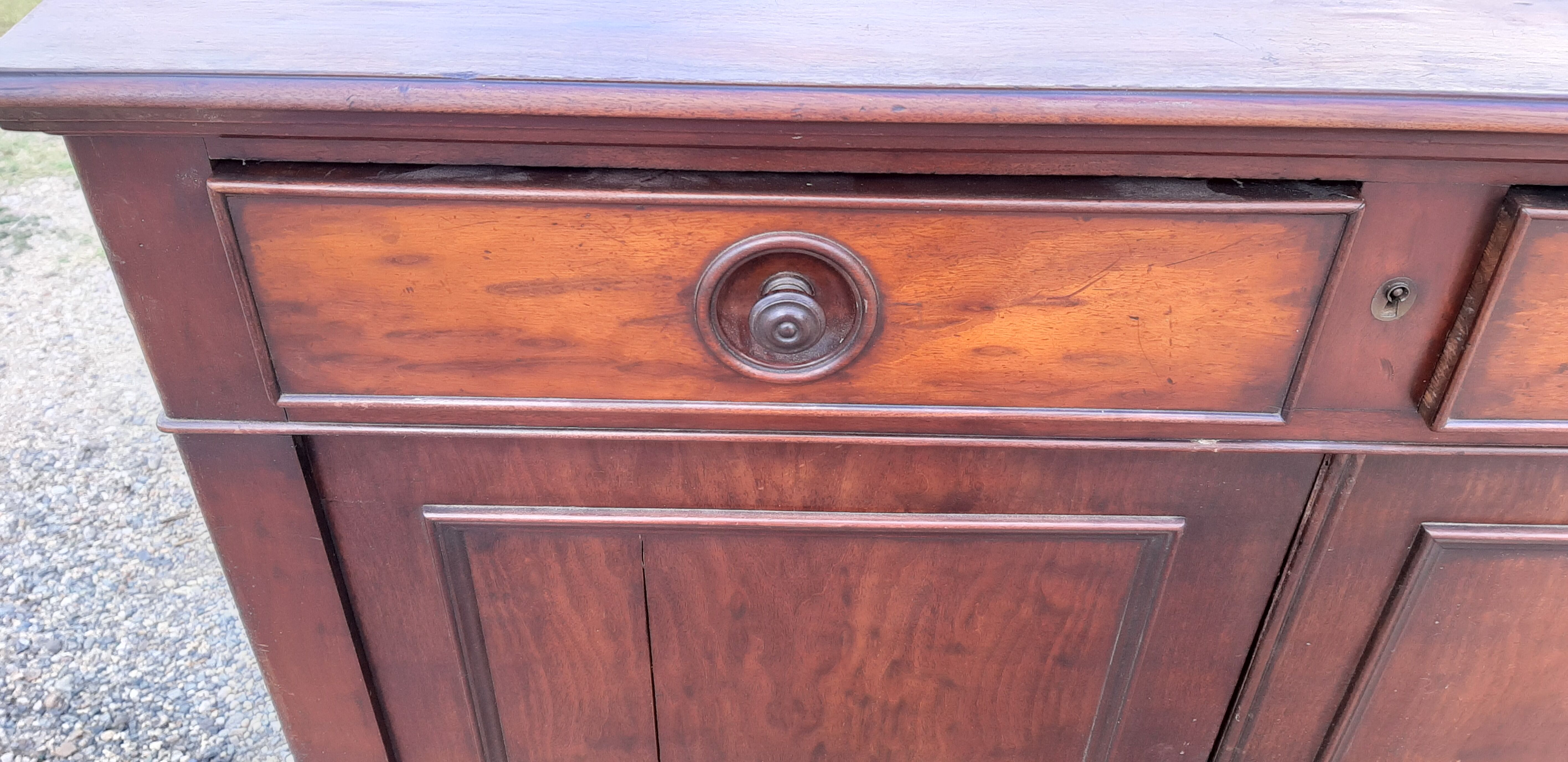 Parisian walnut buffet