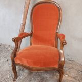 Deux fauteuils type Voltaire