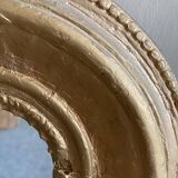 Golden Louis Philippe mirror - 95x63cm