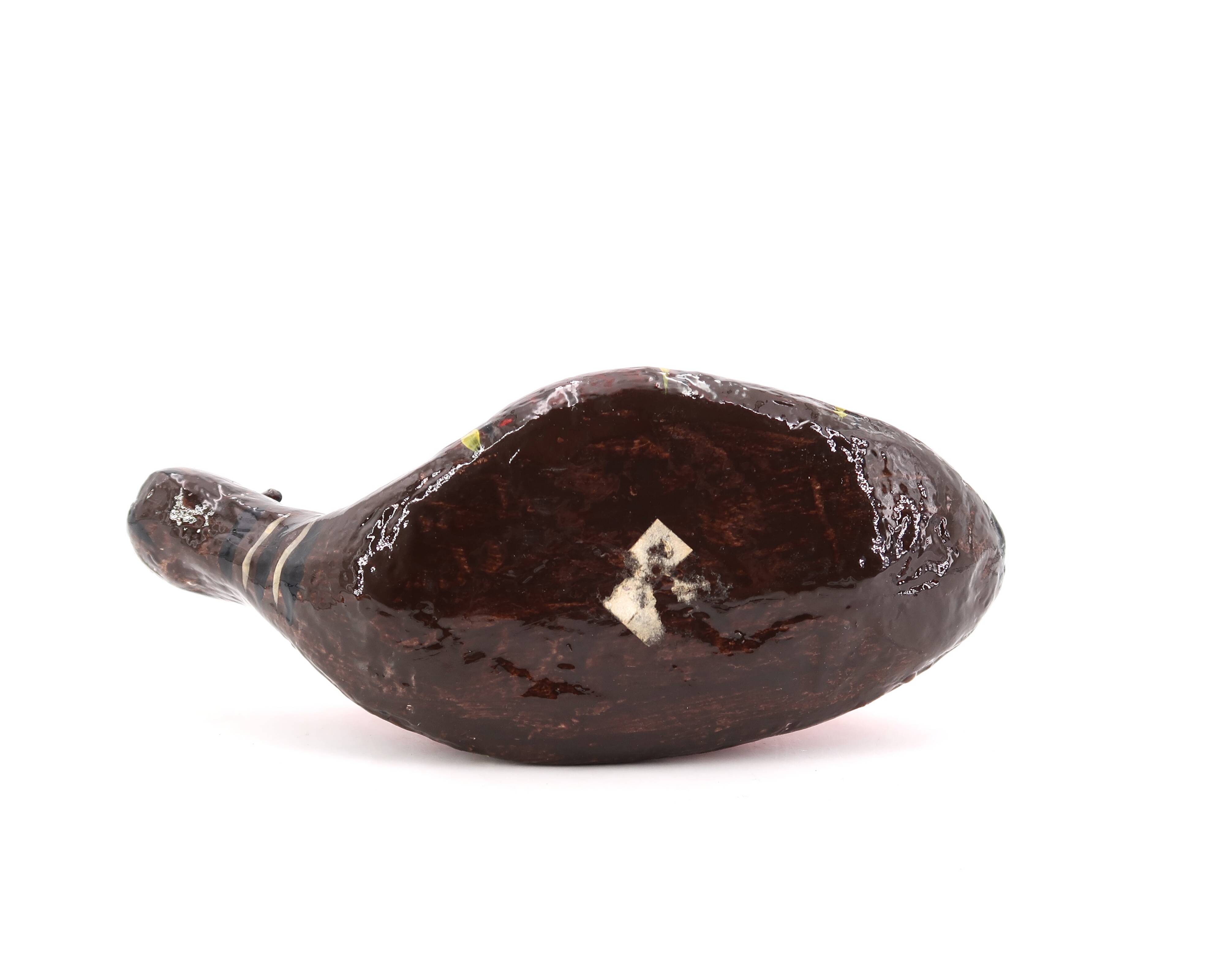 Mexican snail signed Ramino Cross y Leon, 1970s