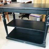 Wooden draper table
