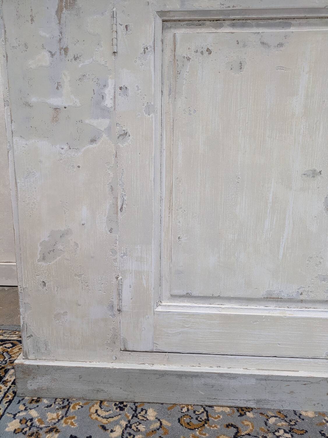 Large patinated buffet