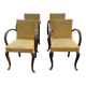 Lot de 4 fauteuils bridge