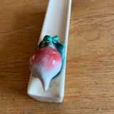 Set of 12 ceramic vegetable knife holders from Vallauris