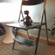 Lampe Holophane sur pied tulipe 1970