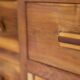 Buffet/ commode bois massif arts & crafts - France 1950