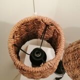 Pair of table or bedside lamp