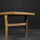 Low vintage mid-century danish modern teak coffee table, 1960s