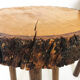 Pair of Brutalist stools, 1970s