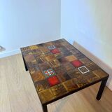 Table basse en ceramique par Jean Gregorieff