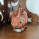 Porcelain rabbit, zoomorphic box from the 60s-70s.