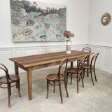Pretty vintage 1940s table in fir and oak