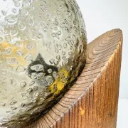 Lampe de table sphérique par Hustadt Leuchten, Allemagne, vers les années 1970.