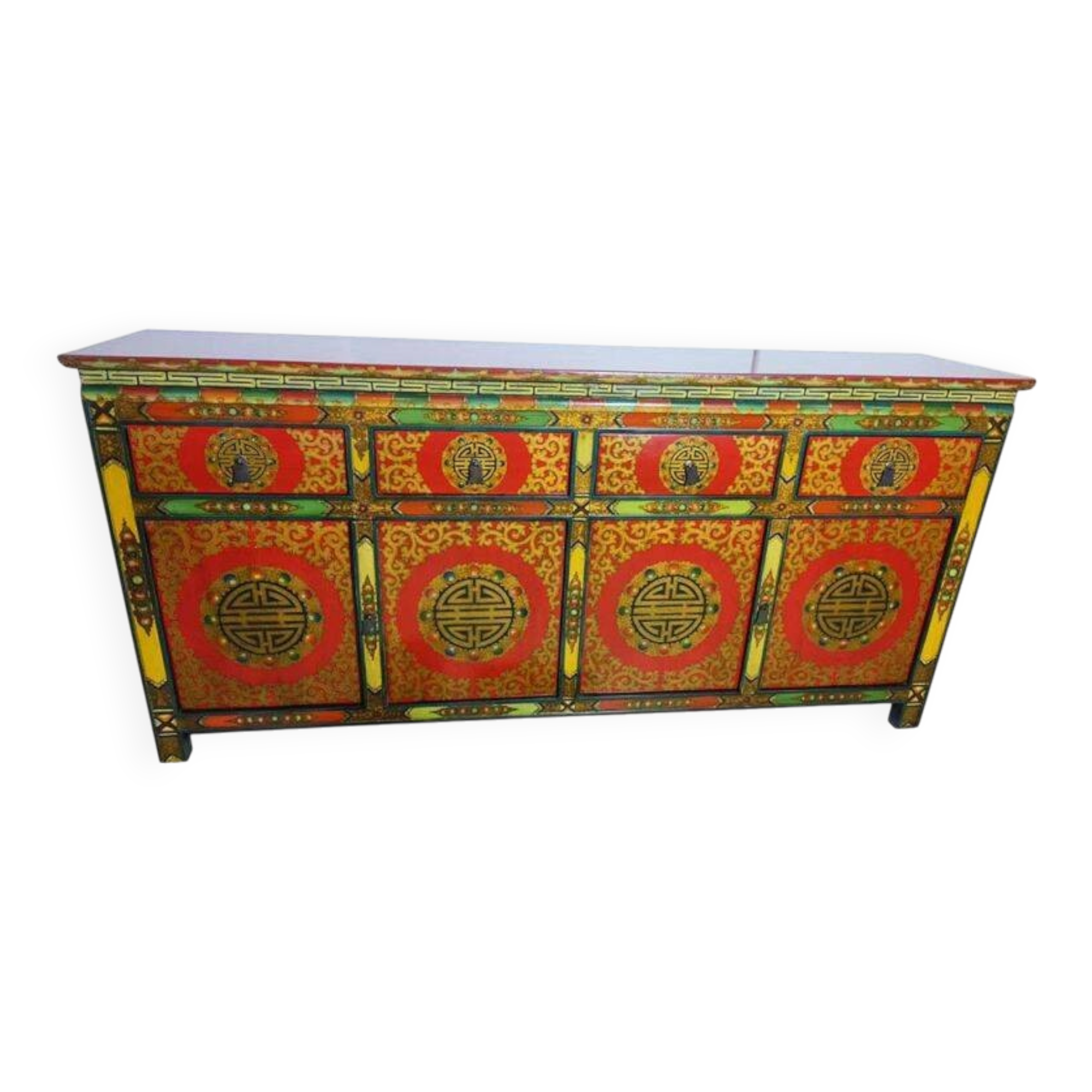 Tibetan buffet - Signs of happiness - Custom manufacturing possible