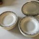 9 assiettes Saint-Amand