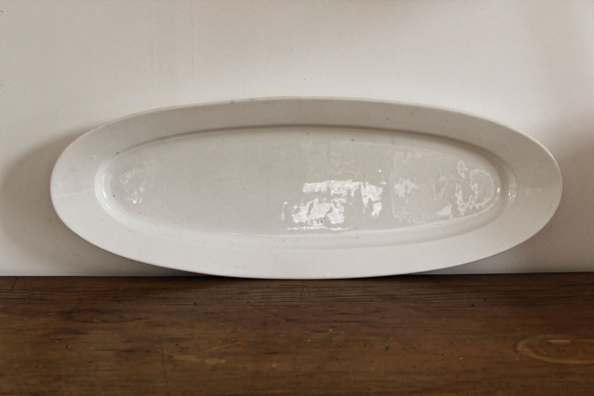 Porcelain fish dish, 19th century