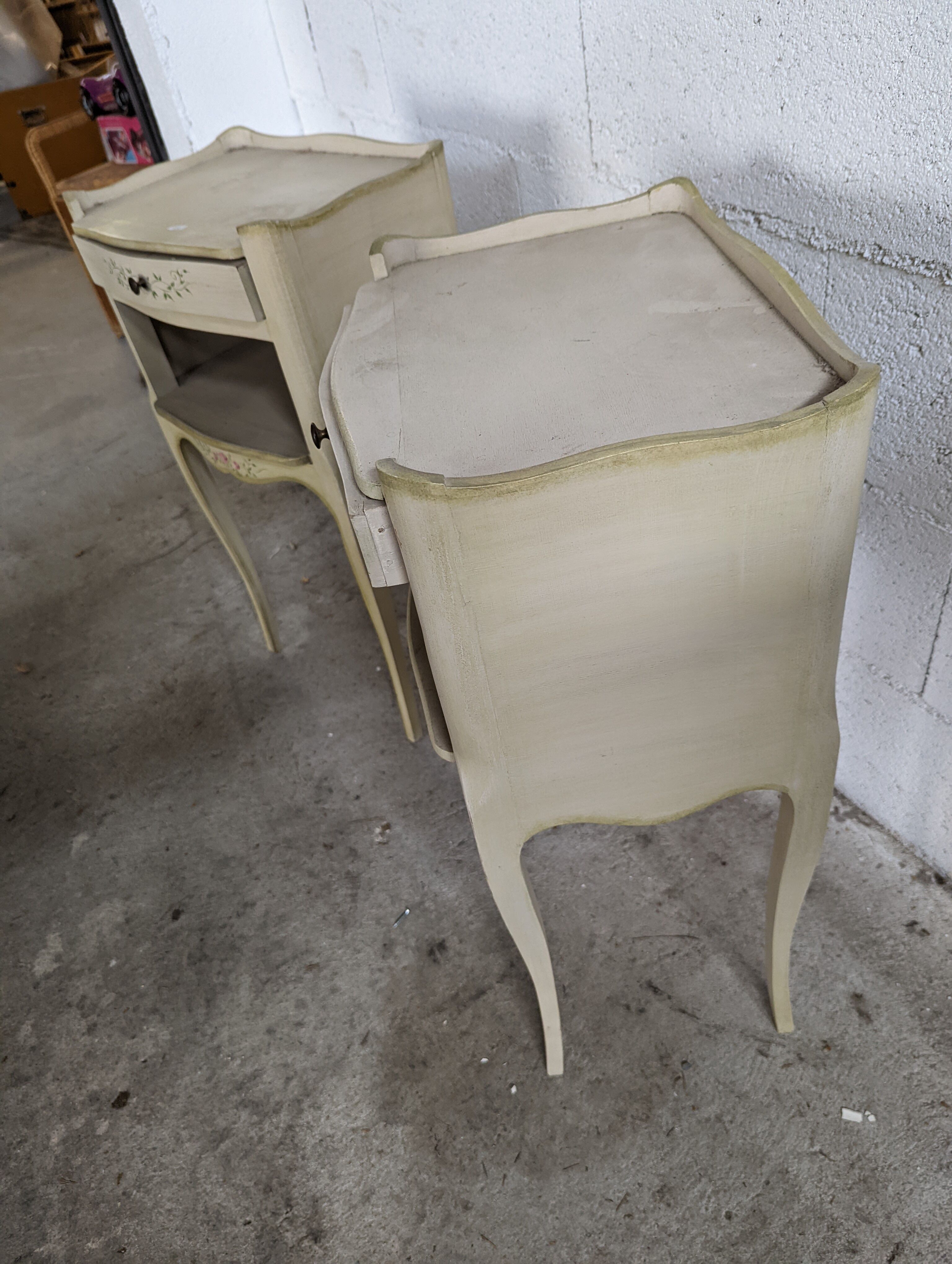 Two bedside tables