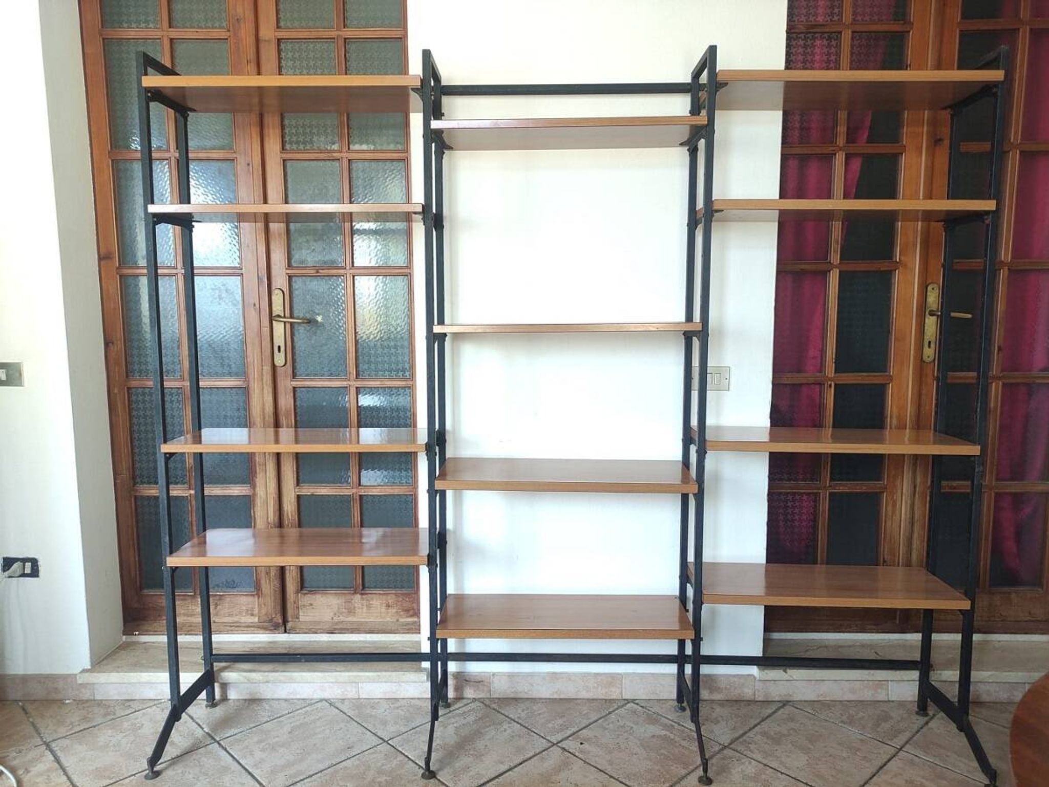 Mid Century Italian Design Wall Units Tall