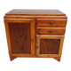 Mado all-wood sideboard, asymmetrical doors