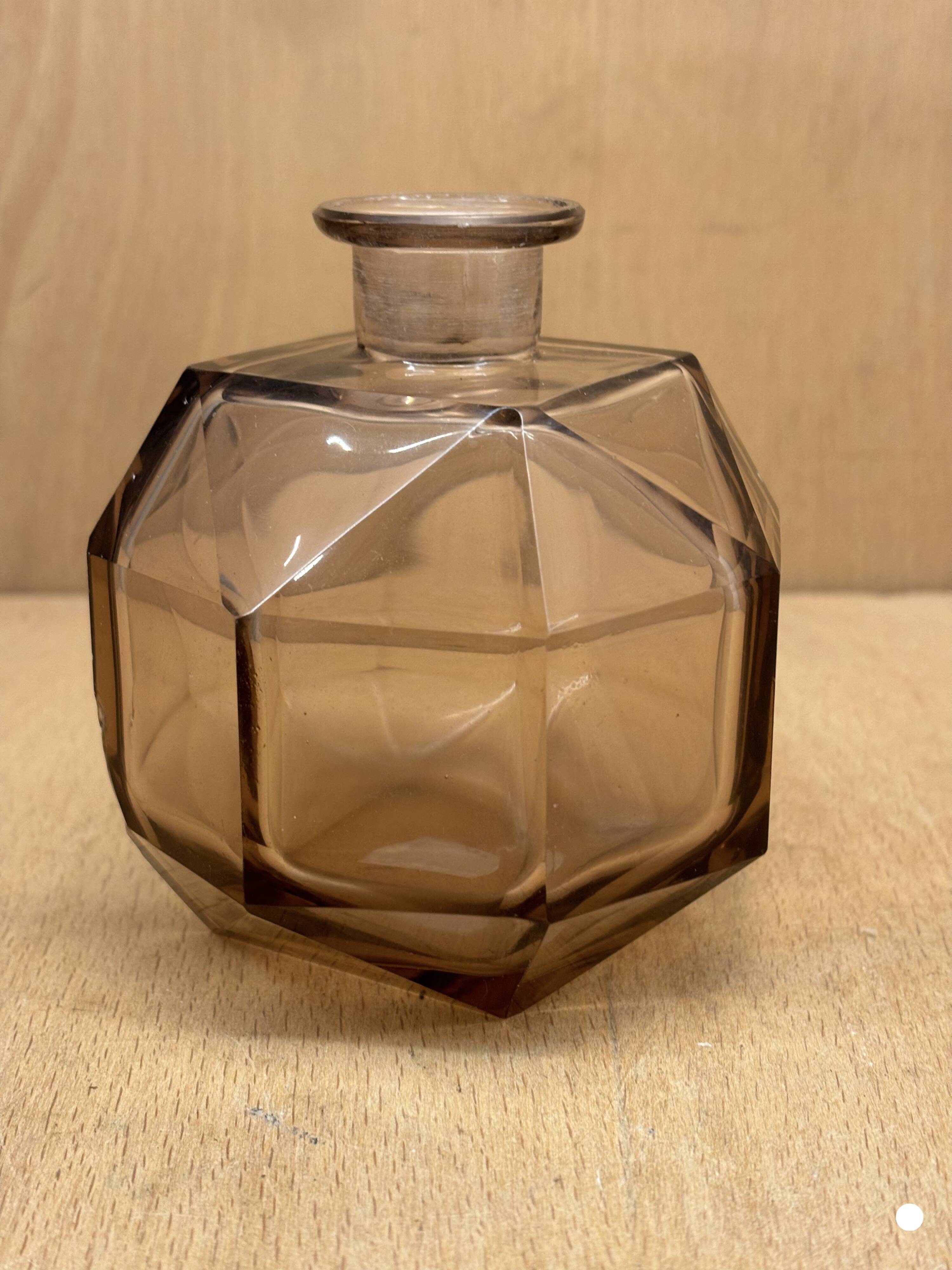 Small vase with geometric shapes