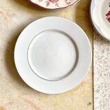 6 floral ceramic plates