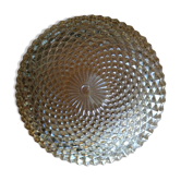 Plafonnier en verre fumé