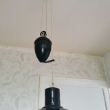 Vintage pulley hanging