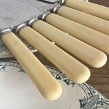 6 Philip Ashberry & Sons knives made in Sheffield England 24 cm