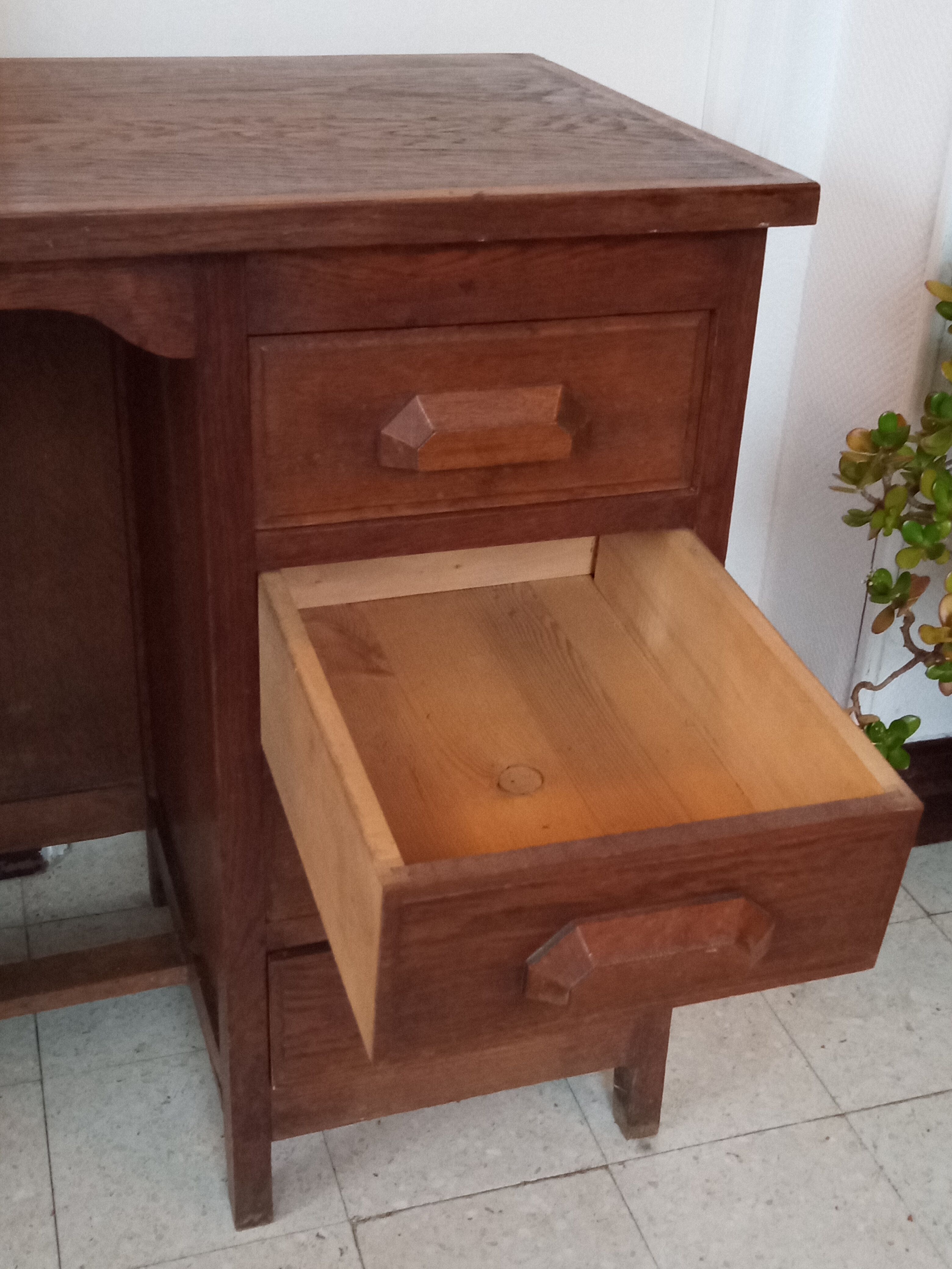 Oak desk 40s/50s