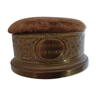 Menier chocolate advertising box