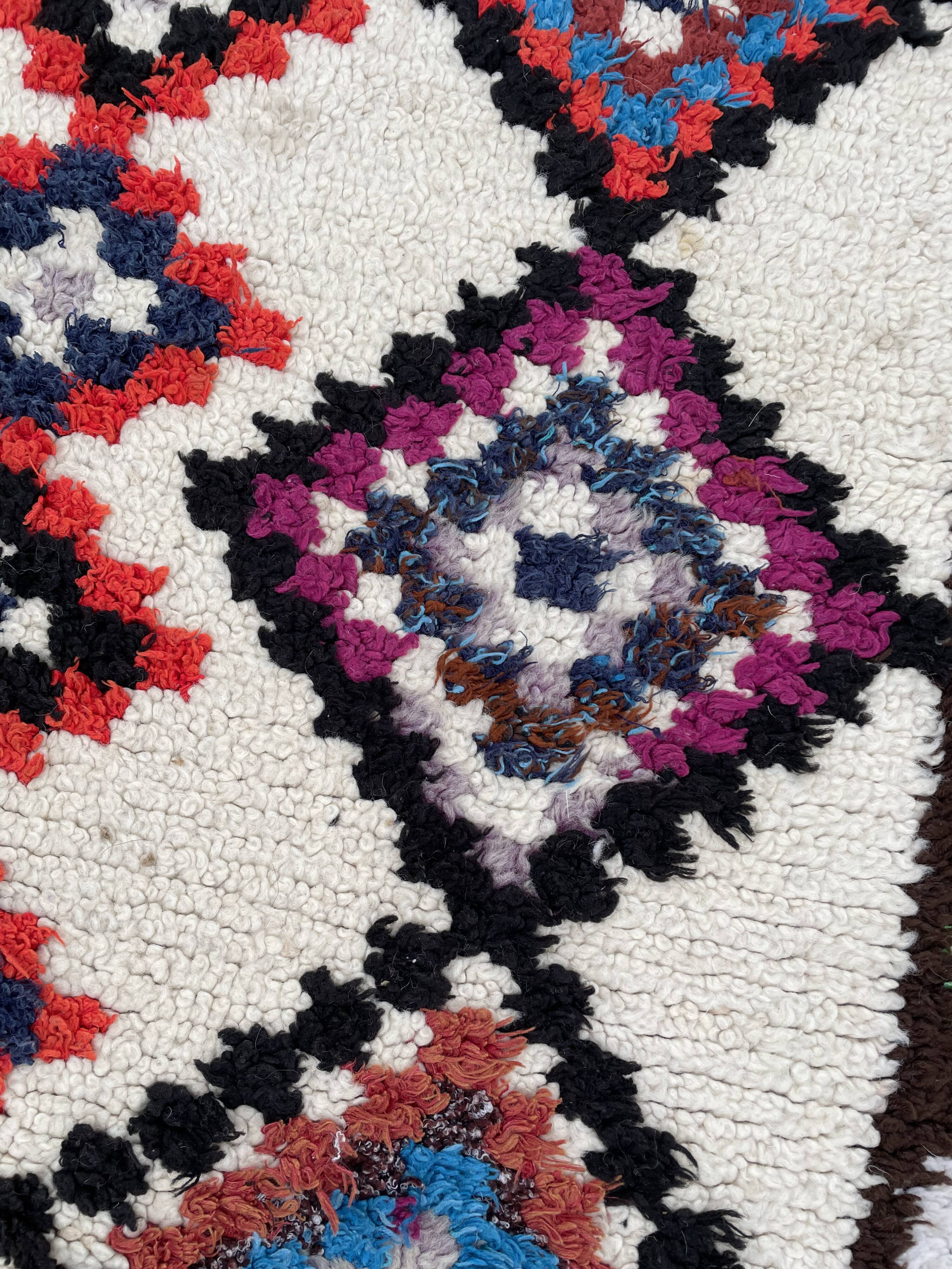 Berber carpet Azilal 90x180 cm